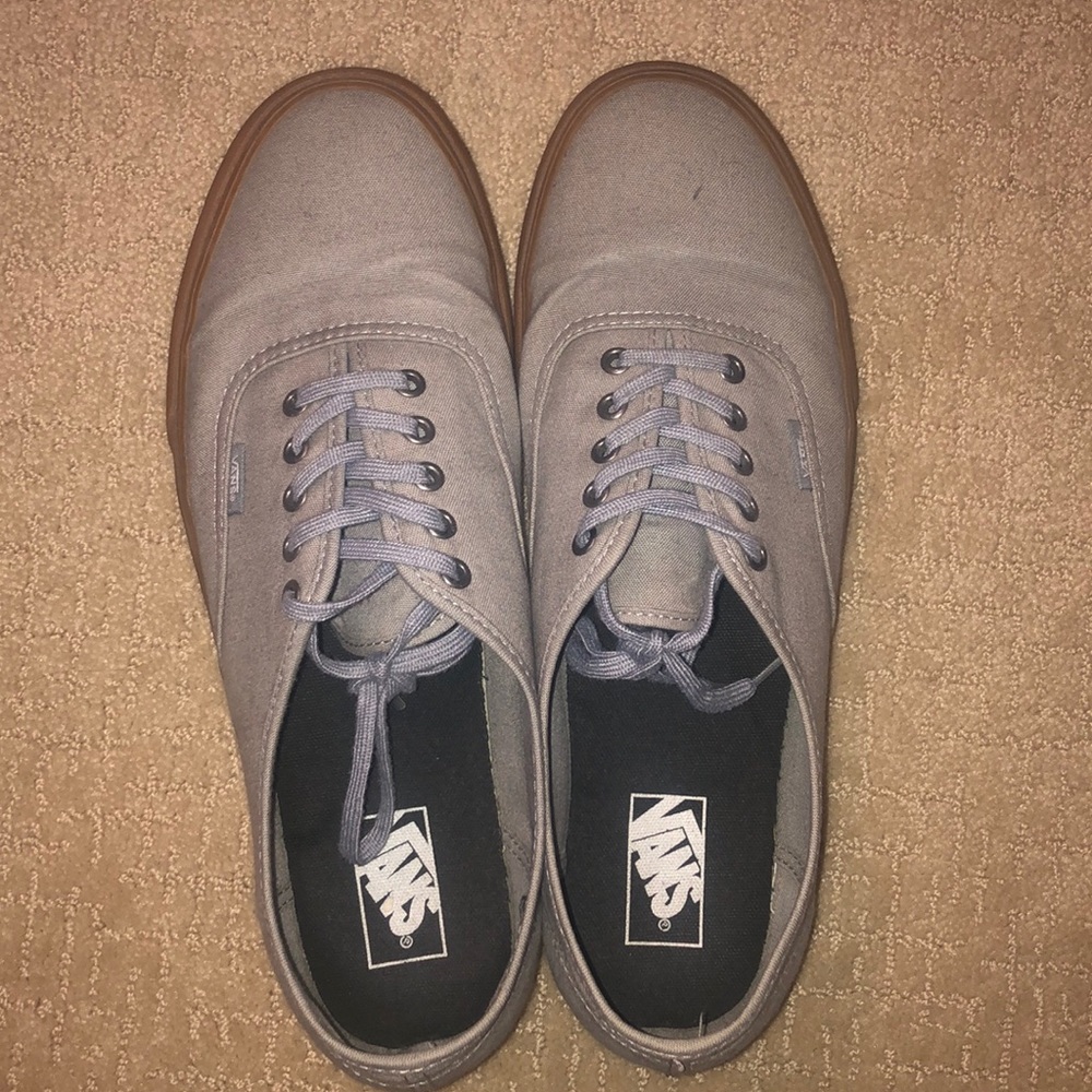 Gum bottom Vans